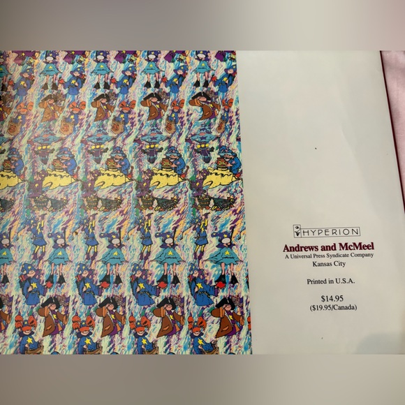 Vintage Disney's images Magic Eye large hardcover book & jacket nostalgic kids - Picture 3 of 4